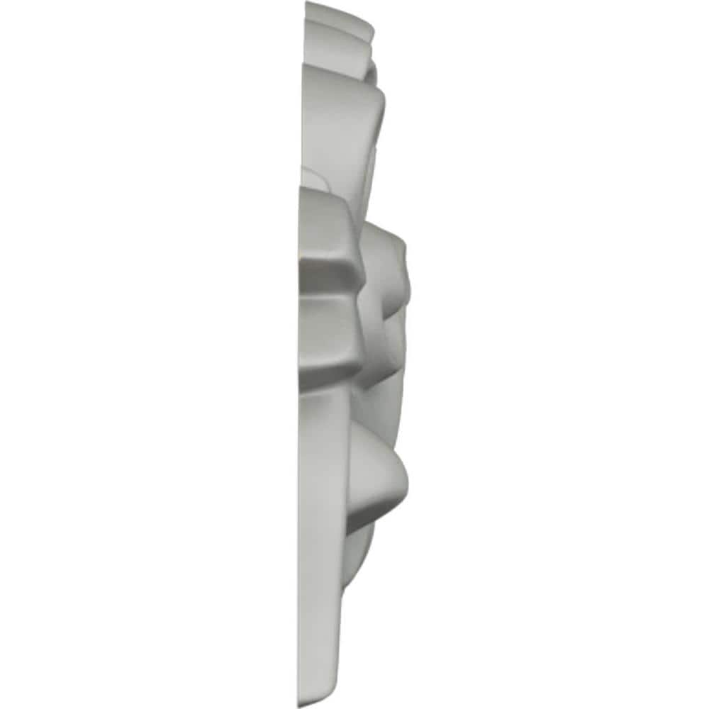 Primed Polyurethane Architectural Crown Onlay with Scrolls