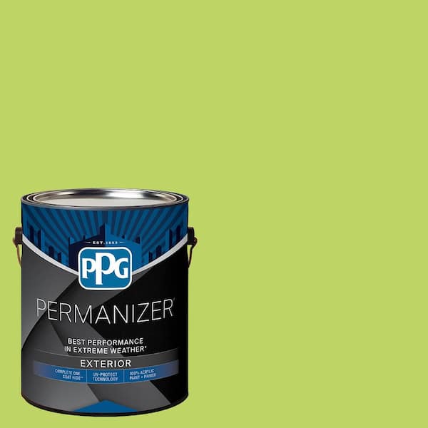 1 gal. PPG1220-6 Glow Worm Semi-Gloss Exterior Paint