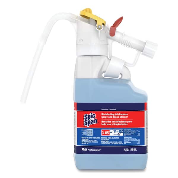 P&G Professional 4.5 l Fresh Scent Dilute 2 Go Spic and Span Disinfecting All-Purpose Cleaner