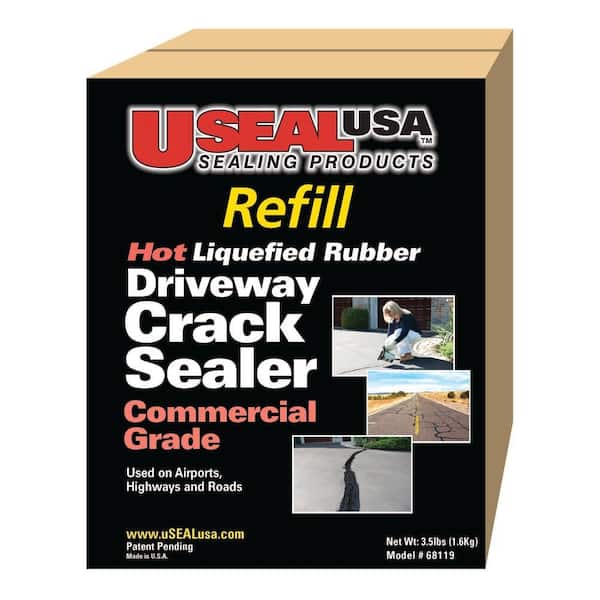 USEAL USA 3.5 lb. Driveway Crack Sealer Refill