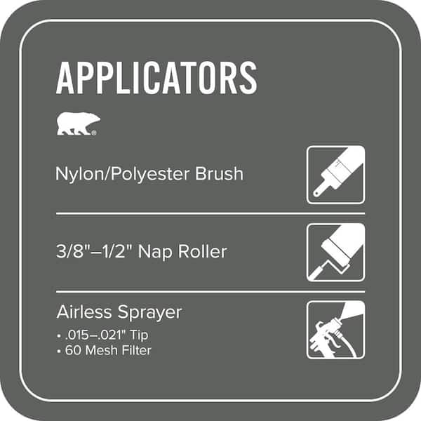 BEHR PREMIUM - 1 gal. #N460-6 Hematite Self-Priming 1-Part Epoxy Satin Interior/Exterior Concrete and Garage Floor Paint