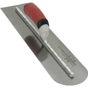 Marshalltown Finishing Trowel 22X4 Inch Curved Resilient Durasoft Handle Steel 