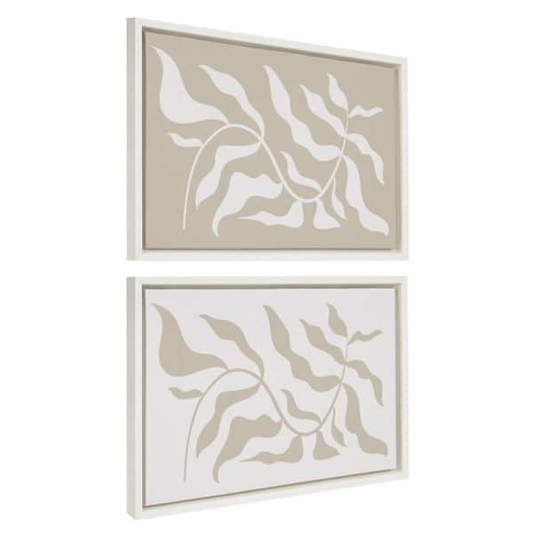 Kate and Laurel Sylvie Modern Matisse by the Creative Bunch Studio 2-Piece Framed Art Print 18 in. x 24 in.