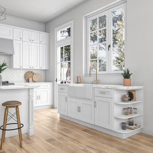 Sinber 24 in. W x 9 in. D x 30 in. H Ready to Assemble Solid Wood