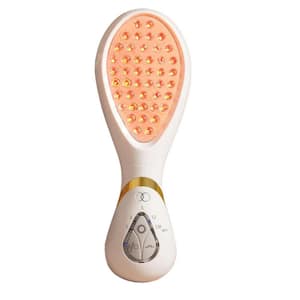Handheld Device Red and Blue LED Light Face Therapy Anti-Aging and Anti-Acne, Fine Lines and Wrinkles Scars in White