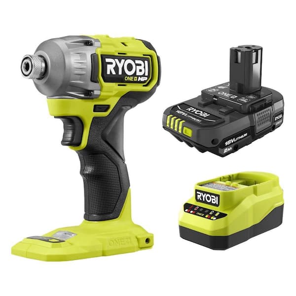 ONE+ HP 18V Brushless Cordless 1/4 in. Impact Driver with 2.0 Ah Battery and Charger