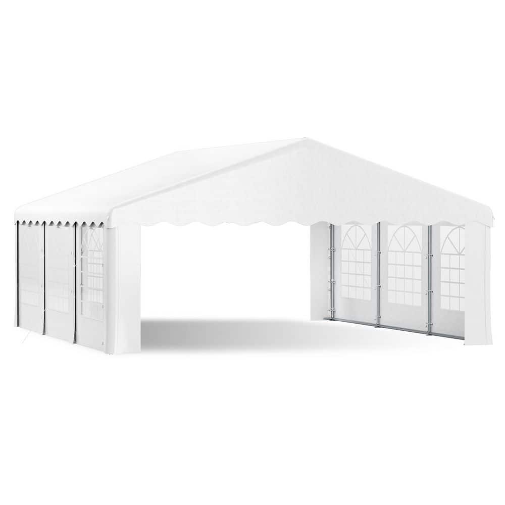 D*様 MacOutdoor MACONE HOMMOW 20 ft. x 20 ft. Heavy Duty Party Tent Gazebo with Removable