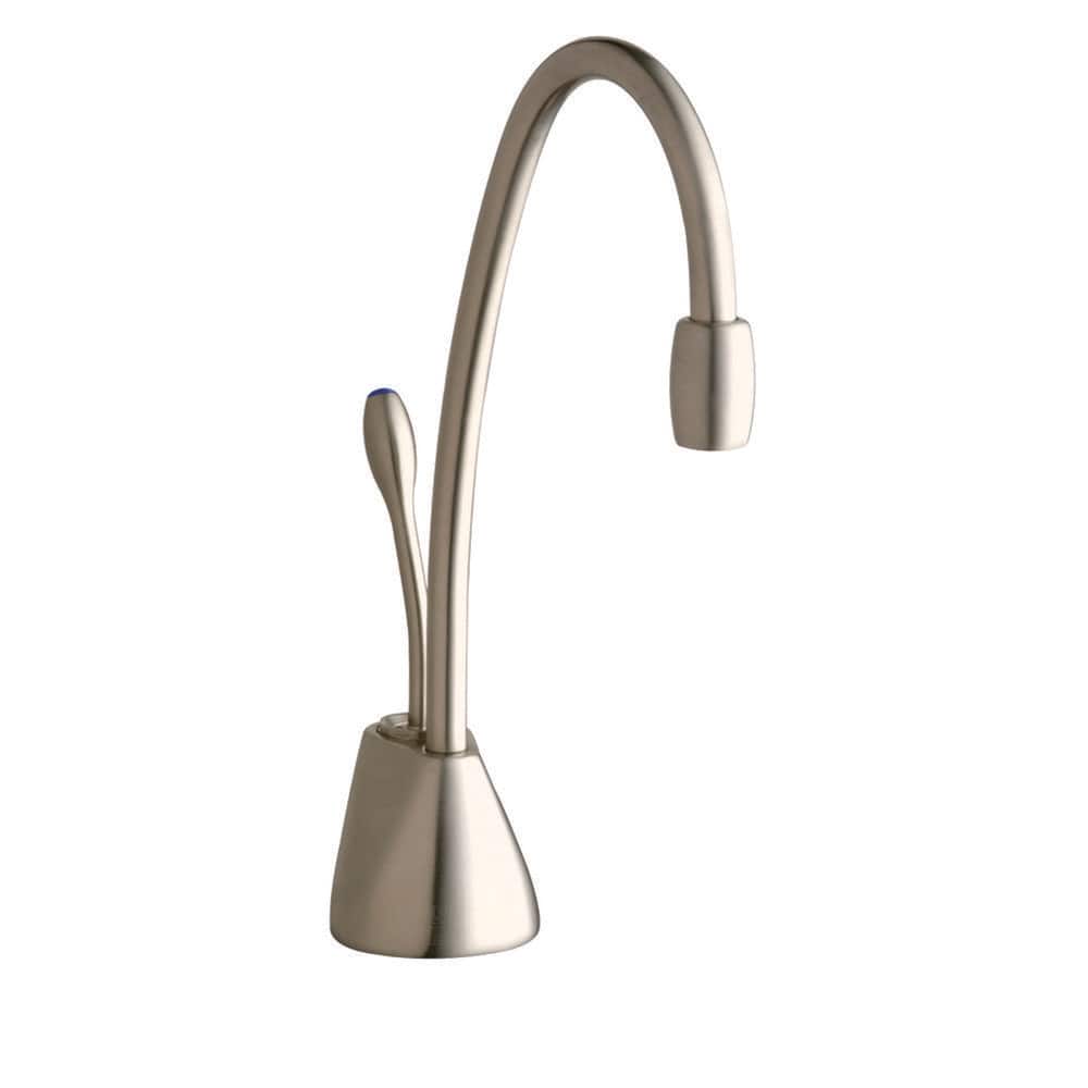 1 Handle 8.75 in. Faucet for Instant Cold Water Dispenser with 1 gal. Tank in Satin Nickel price history on PriceWatchPro