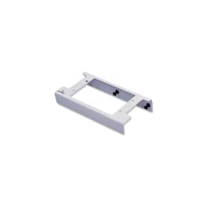 Multimedia Adapter Bracket for Structured Media Centers, White