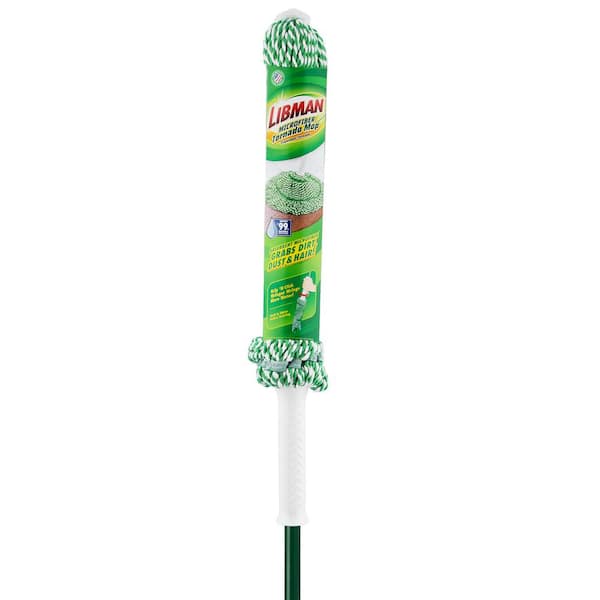 Libman Tornado Microfiber Twist String Mop with Extra Refill