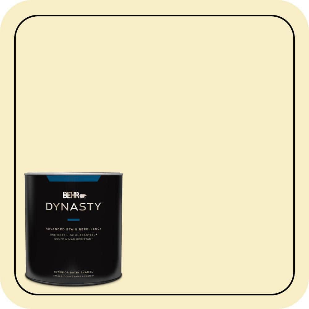 1 qt. #390C-2 Garlic Clove Satin Enamel Interior Stain-Blocking Paint & Primer price history on PriceWatchPro