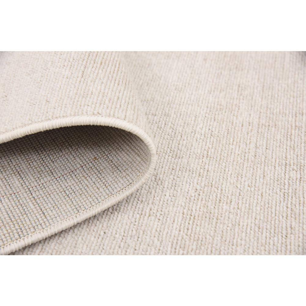 Beige Synthetic Rectangular 9' x 12' Easy Care Area Rug