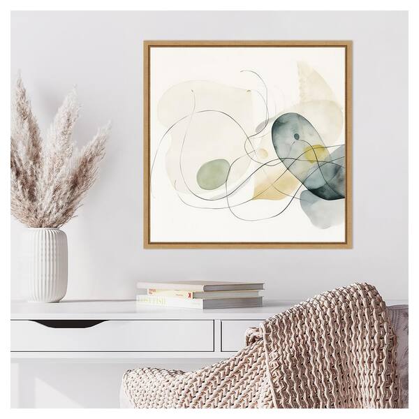 A feeling of motion. selling Rustic Blur Floral Painting, Green Pink Lavender Rustic Large Floral Canvas Art Print up to 48