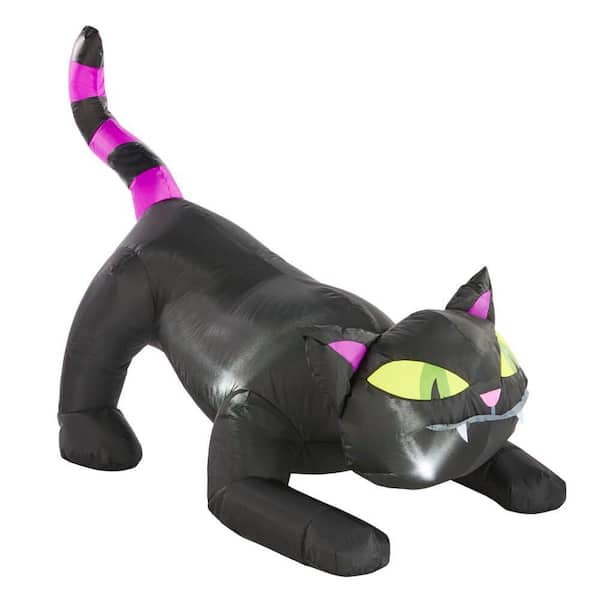Home Accents Holiday 4 ft. Halloween Classics LED Cat H28