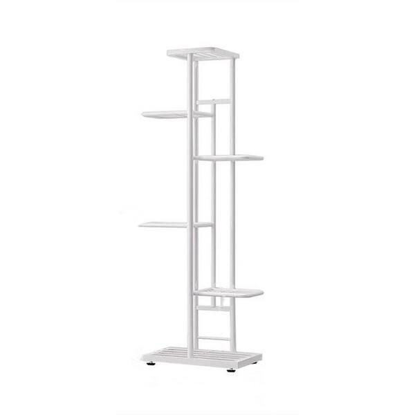 Unbranded 6-Tiers 7-Pots Plant Holder (Gold) Metal Flower Stand, Plant Pot Organizer for Indoor Outdoor Garden Patio Balcony