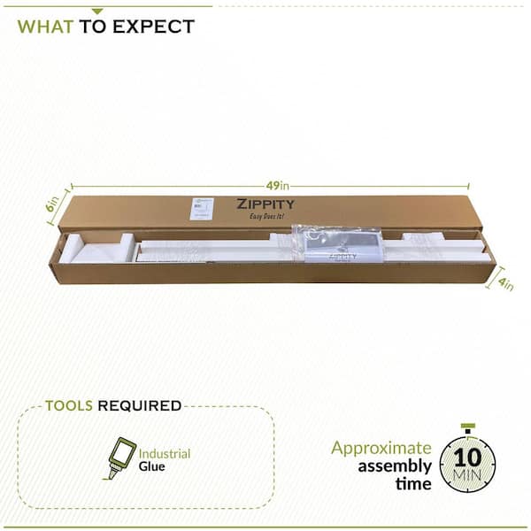 Zippity Outdoor Products Zippity Hinged 4.1in. x 4.1 in. x 3.2 ft