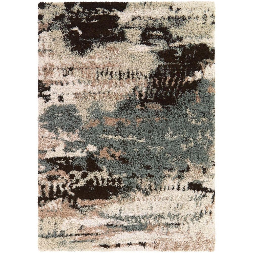 BALTA Macleod Cream 7 ft. 10 in. x 10 ft. Abstract Area Rug 52409694. ...