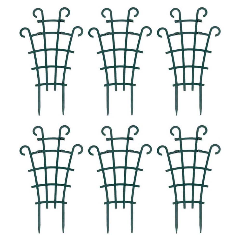 10.2 Inch Plastic Stackable Small Trellis for Climbing and Potted Plants Indoor Outdoor Support 6 Pack price history on PriceWatchPro