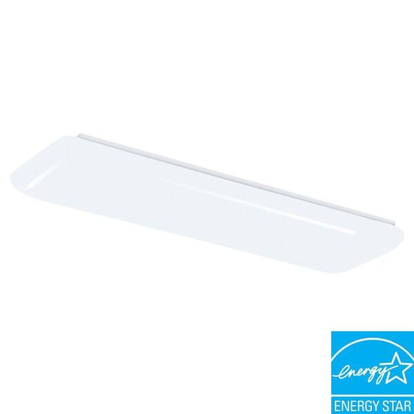 Aspects Contemporary 4-Light Surface Mount White Ceiling Light