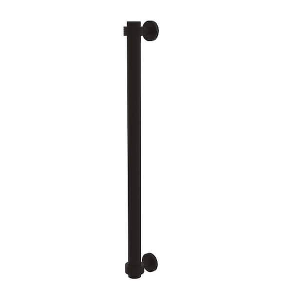 Allied Brass 18 in. Center-to-Center Refrigerator Pull with Groovy Aents in Oil Rubbed Bronze