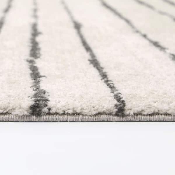 Bishop Cream/Grey 5 ft. x 7 ft. Area Rug