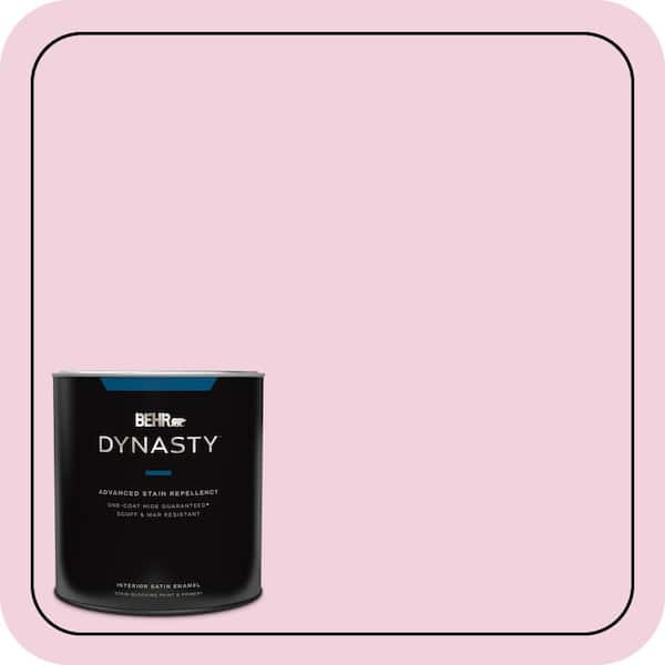 BEHR DYNASTY 1 qt. #100A-3 Scented Valentine Satin Enamel Interior Stain-Blocking Paint & Primer