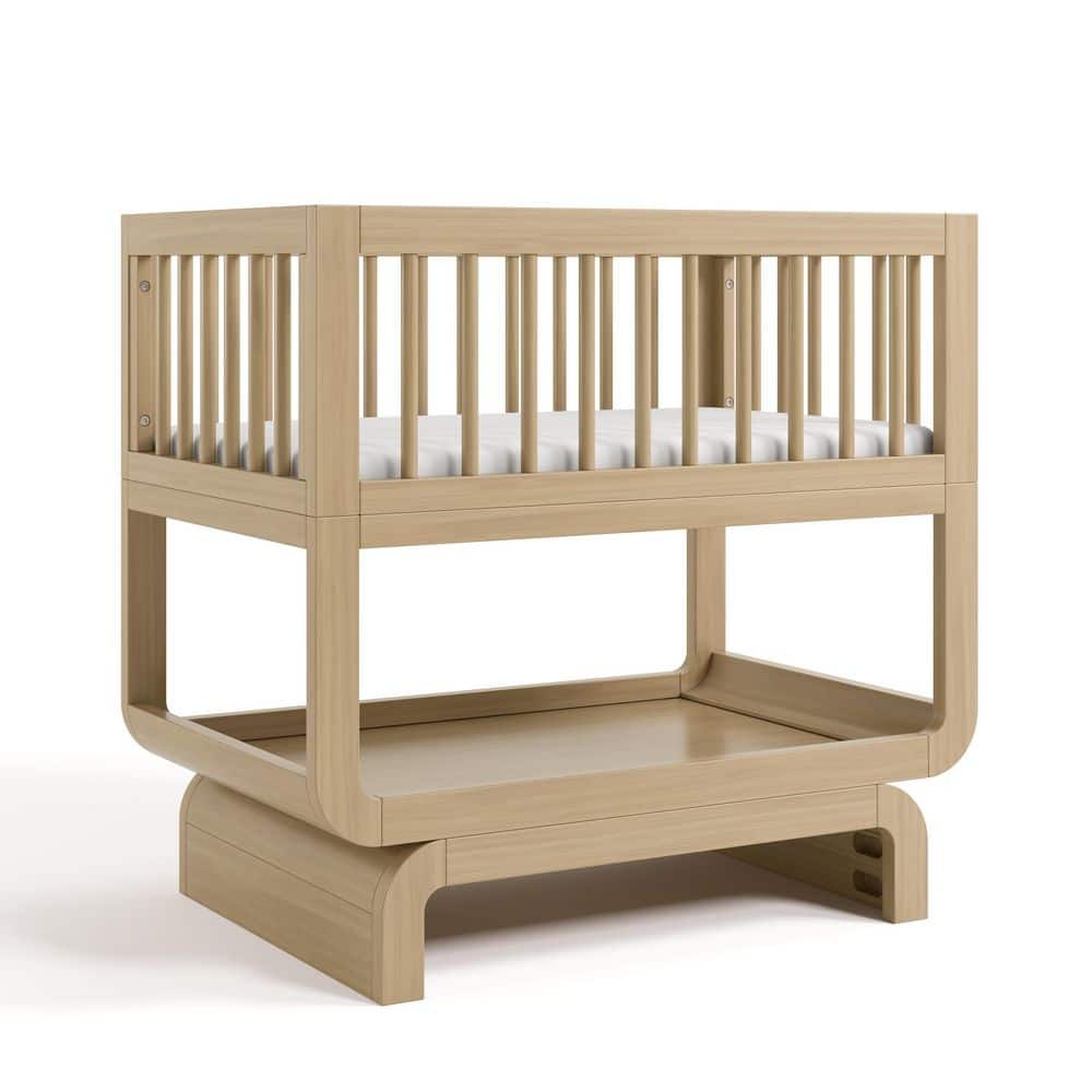 Santorini Driftwood Deluxe 3-in-1 Convertible Bassinet