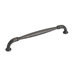 Hudson Collection 7 9/16 in. (192 mm) Brushed Oil-Rubbed Bronze Traditional Curved Cabinet Bar Pull