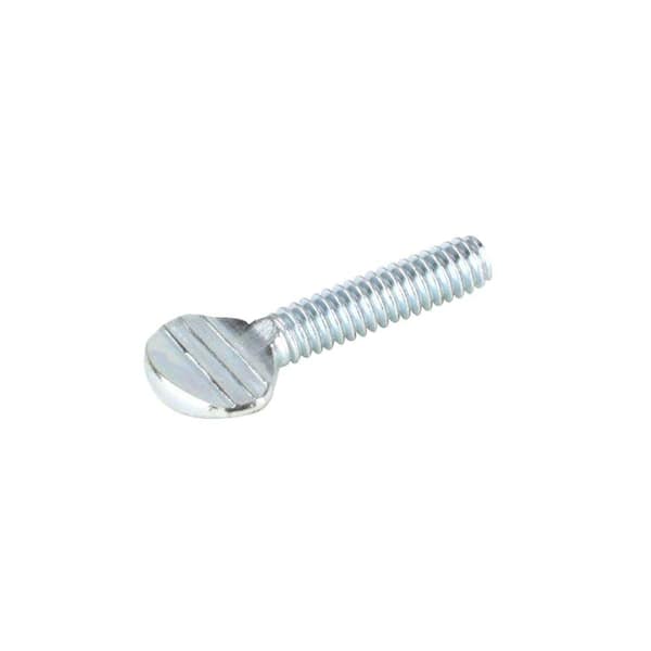 8-32X1 1/2 Thumb Screw Plain Fully Thread Zinc 