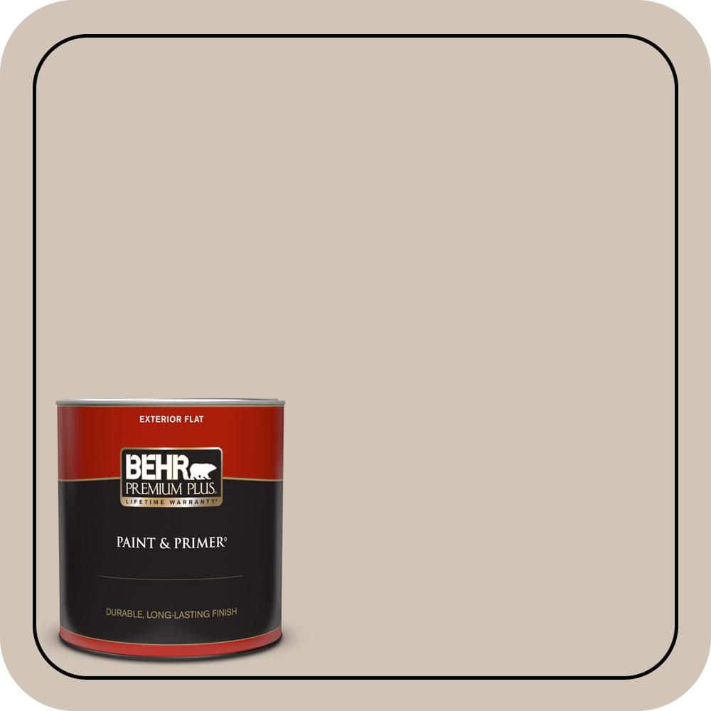 1 qt. #PWN-70 Indulgent Mocha Flat Exterior Paint & Primer price history on PriceWatchPro