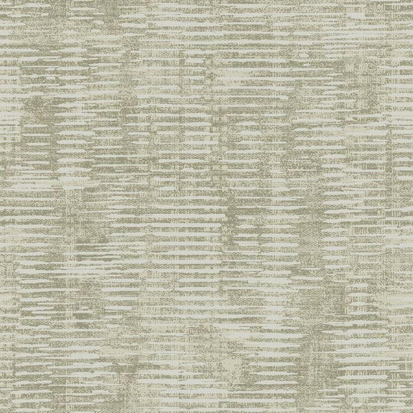 Elegance Collection Beige Stripy Shimmer Finish Non-Pasted Non-Woven Wallpaper Roll