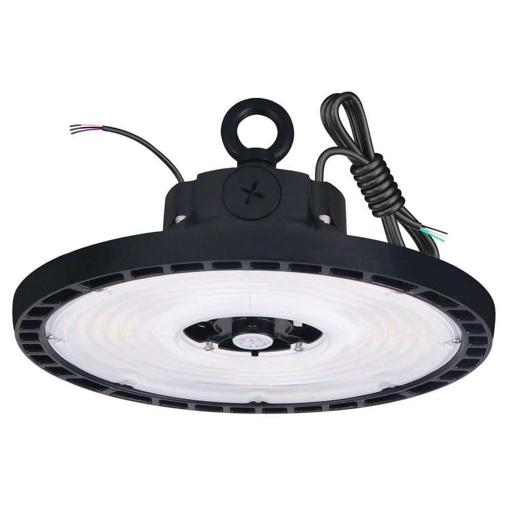 Integrated LED 150-Watt UFO High Bay Light, 2CCT, Up to 21450LM, 90º Beam, Dimmable, IP65, UL & DLC Premium, Black price history on PriceWatchPro