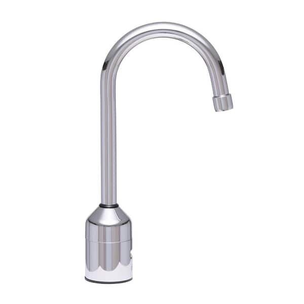 Zurn AquaSense Single Hole 5-3/8 in. Gooseneck Sensor Faucet with Gear-Driven Ceramic Cartridge, 1.5 GPM, Chrome Plated