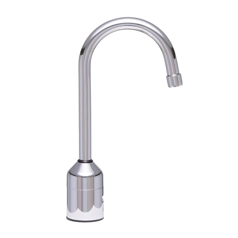 AquaSense Single Hole 5-3/8 in. Gooseneck Sensor Faucet with Gear-Driven Ceramic Cart, 1.5 GPM, Chrome Plated price history on PriceWatchPro