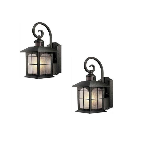 brimfield motion sensing exterior wall lantern