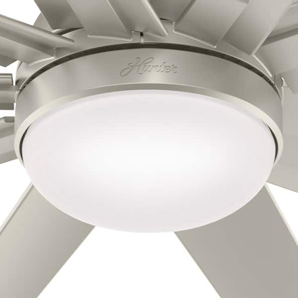 Hunter 52397 Newsome Matte Black 52" Ceiling Fan