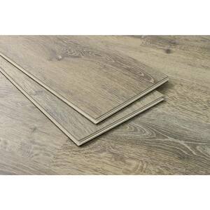 Take Home Sample - Romulus Akaroa Ash 20 MIL x 9 in. W x 60 in. L Click Lock Waterproof Vinyl Plank Flooring