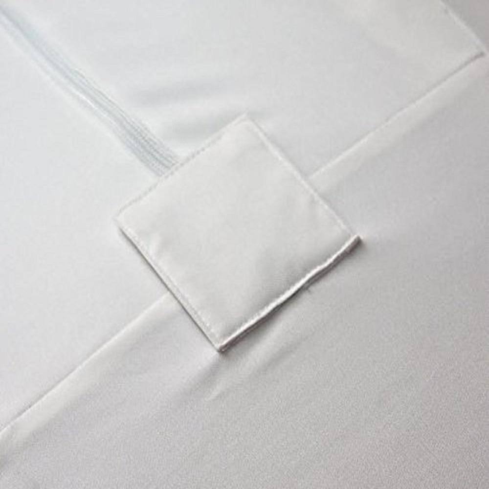 King Size White Waterproof Zippered Mattress Encasement