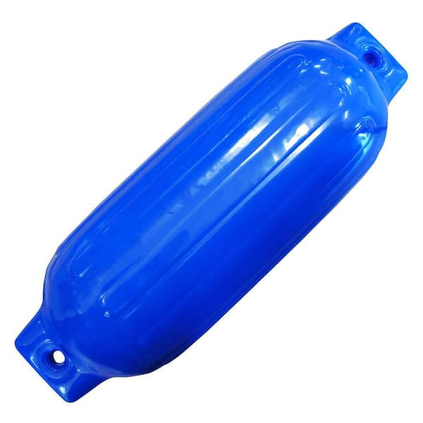Dock Edge 8.5 in. x 27 in. Boat Fender, Royal Blue