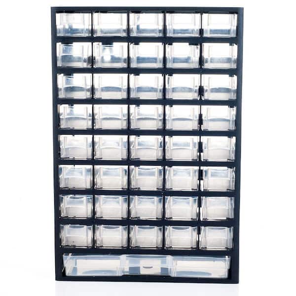 Stalwart 17.5 in. 41-Compartment Hardware Storage Small Parts