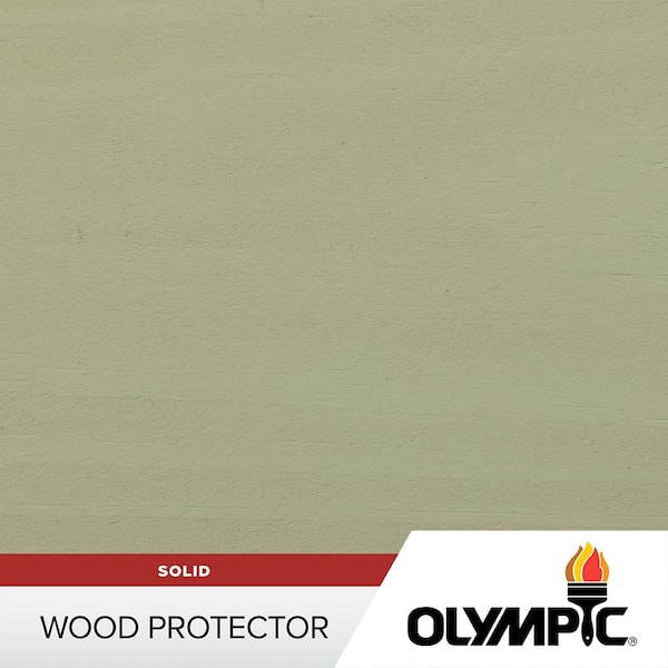 Olympic 1 gal. Aluminum Exterior Solid Wood Protector Stain Plus Sealant in One