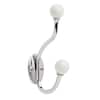 Amerock White Globe Coat and Hat Hook H55469W26 - The Home Depot