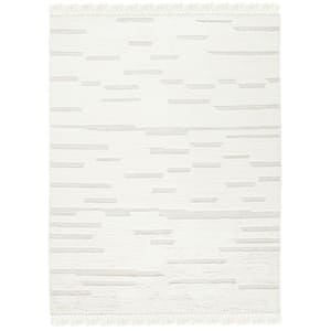 Casablanca Ivory 10 ft. x 14 ft. Striped Area Rug