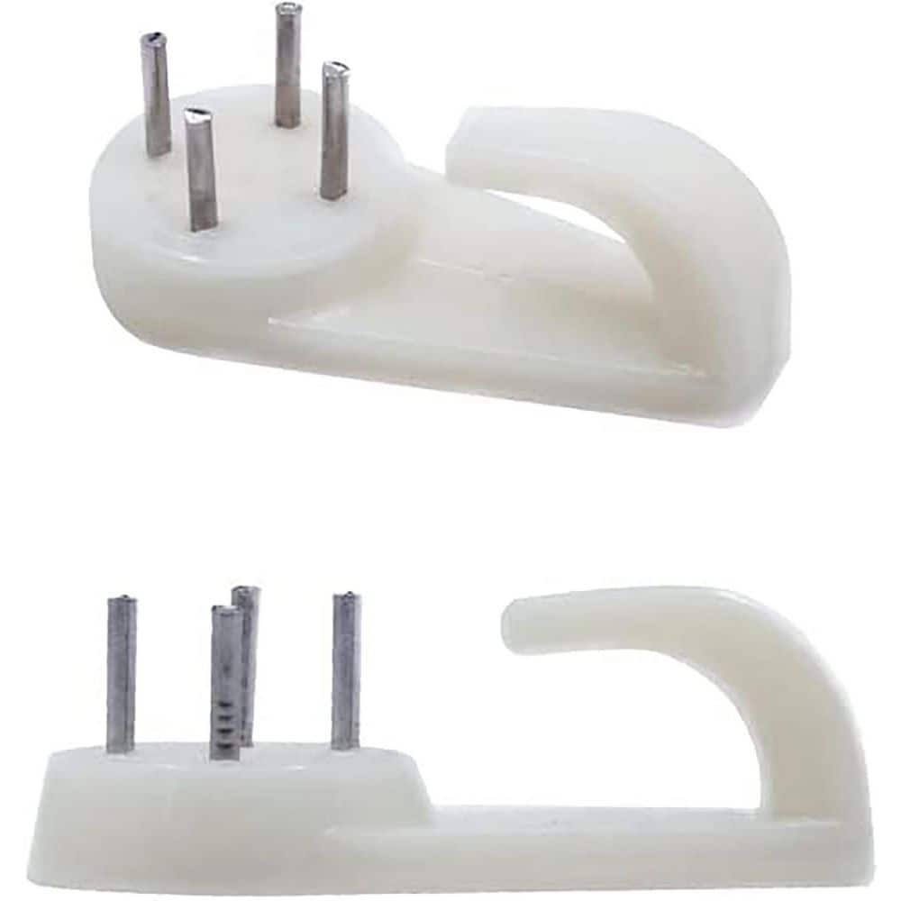 Invisible Nail Picture Hangers Non-Trace Concrete Wall Hooks 25-Pieces Whit