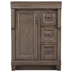 Naples 24 in. W x 21.63 in. D x 34 in. H Bath Vanity Cabinet without Top in Distressed Grey