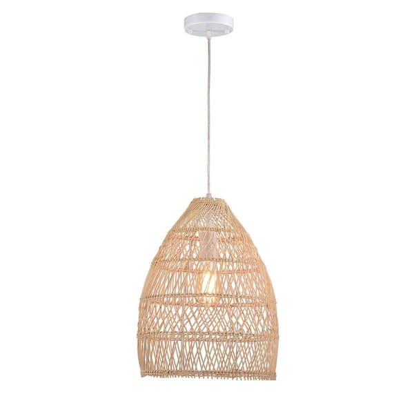 Warehouse of Tiffany Donn 65.5 in. 1-Light Cream Pendant Indoor Light ...