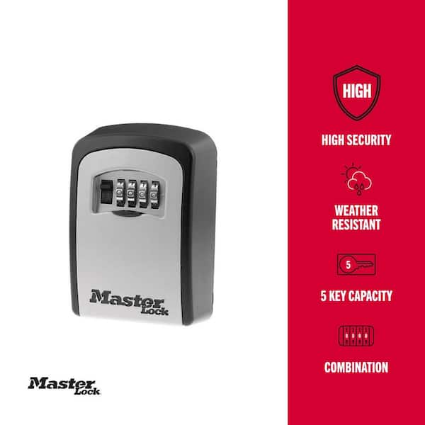 Lock Box, Resettable Combination Dials