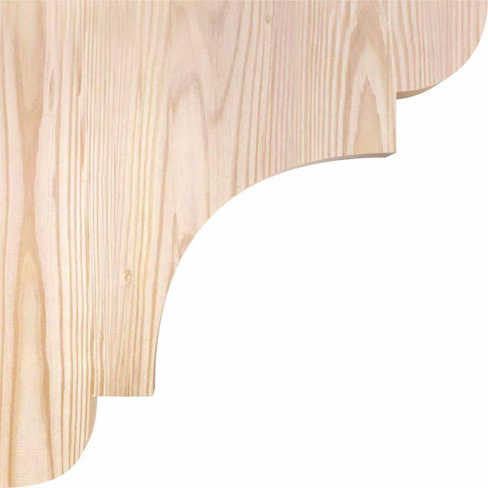 Douglas Fir Smooth 12" x 12" Rustic Corbel