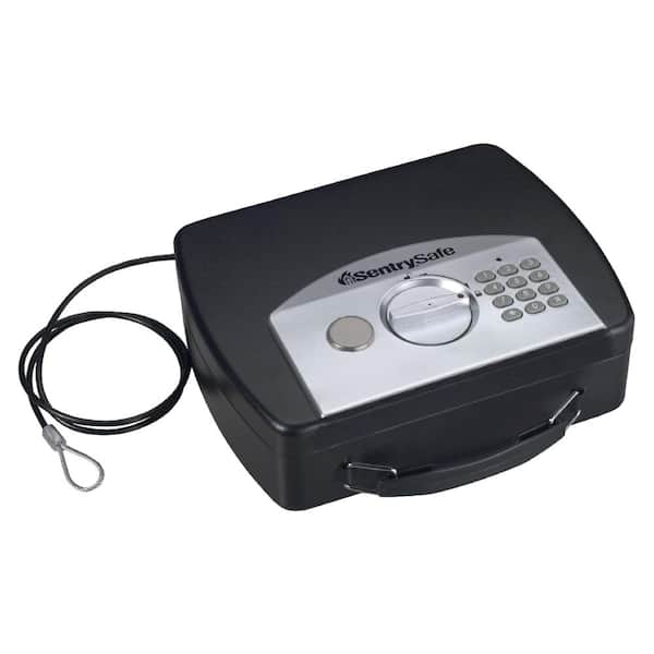 SentrySafe 0.08 cu. ft. Portable Safe Box with Digital Lock