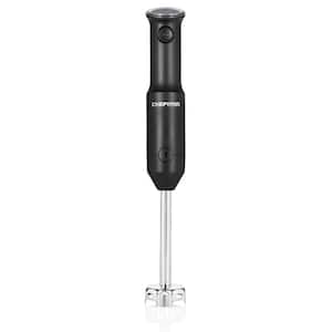 Cordless Handheld Immersion Blender, Variable Speed, Stainless Steel Blade with Protective Pan Guard